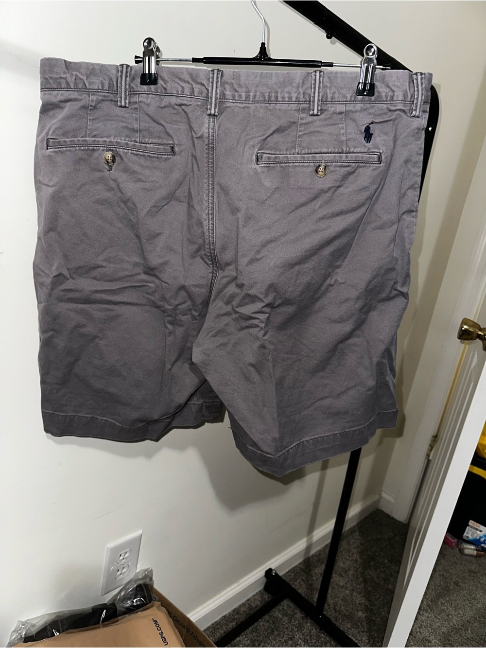 Polo by Ralph Lauren Men's Gray Chino Shorts Sz 36 - Picture 3 of 5